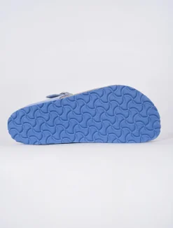 Store Evie Lou Braided Gizeh Sandal, Dusty Blue