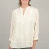 Cheap Evie Lou Brylee Silk Blouse, White