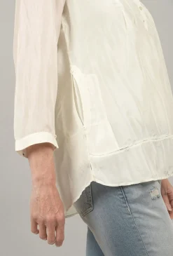 Cheap Evie Lou Brylee Silk Blouse, White