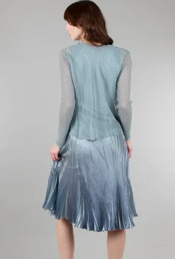 Fashion Evie Lou Carolyn Dress/Jacket Combo, Ocean Blue Ombre