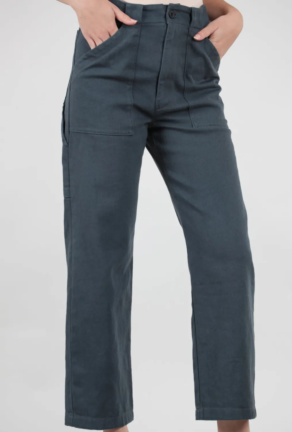 Sale Evie Lou Carpenter Pant, Atlantic