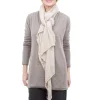 Flash Sale Evie Lou Cashmere Love Scarf, Beige/Milk