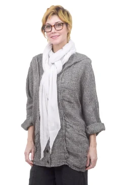 Cheap Evie Lou Cashmere Love Scarf, White Noise