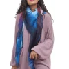 Discount Evie Lou Castle Artisan Scarf, Tahitian Blue