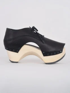 Hot Evie Lou Cavity Clog, Black Waw