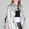 Cheap Evie Lou Chic Techno Cape, Marble