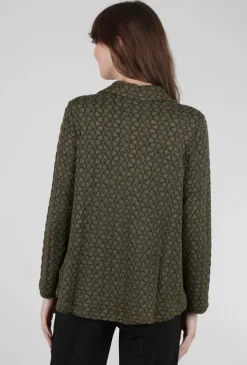 Flash Sale Evie Lou Cobblestone Pocket Jacket, Bonsai Olive