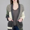 Best Evie Lou Color Block Cardie, Earth
