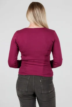 Best Sale Evie Lou Confess Top, Wild Orchid