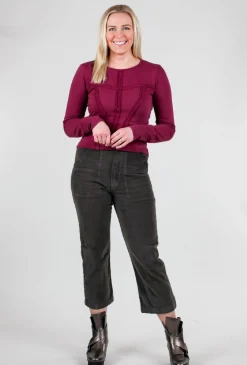 Best Sale Evie Lou Confess Top, Wild Orchid