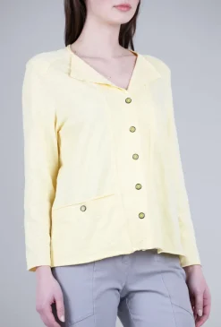 Store Evie Lou Cool Breeze Cardie, Daisy Yellow