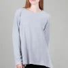 Online Evie Lou Cotton Swing Top, Cloud
