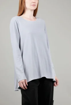 Online Evie Lou Cotton Swing Top, Cloud