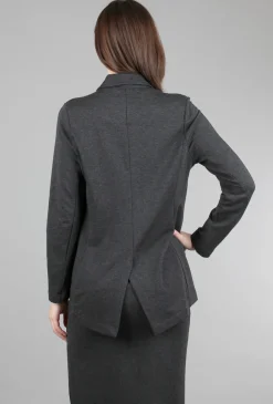 Store Evie Lou Cozy Slouch Blazer, Charcoal