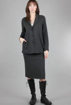 Store Evie Lou Cozy Slouch Blazer, Charcoal