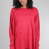 Store Evie Lou Crew Swing Tee, Valentino Red