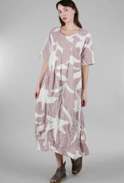 Outlet Evie Lou Crinkle Paris Dress, Pink