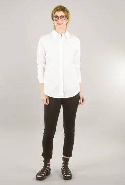 Cheap Evie Lou Crisp Lee Shirt, White