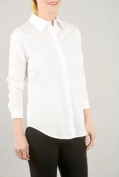 Cheap Evie Lou Crisp Lee Shirt, White