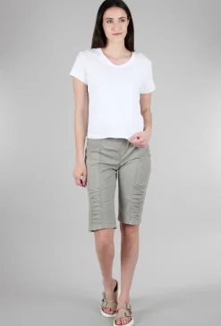 Cheap Evie Lou Crop Boxy Crew, White