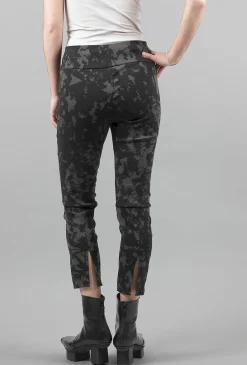 New Evie Lou Cropped Hudson Pant, Heather Gray Bramble