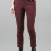 Clearance Evie Lou Cropped Hudson Pant, Rust