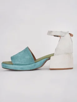 Sale Evie Lou Cru Block Heel, Emerald