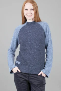Cheap Evie Lou Cupid Pullover, Navy