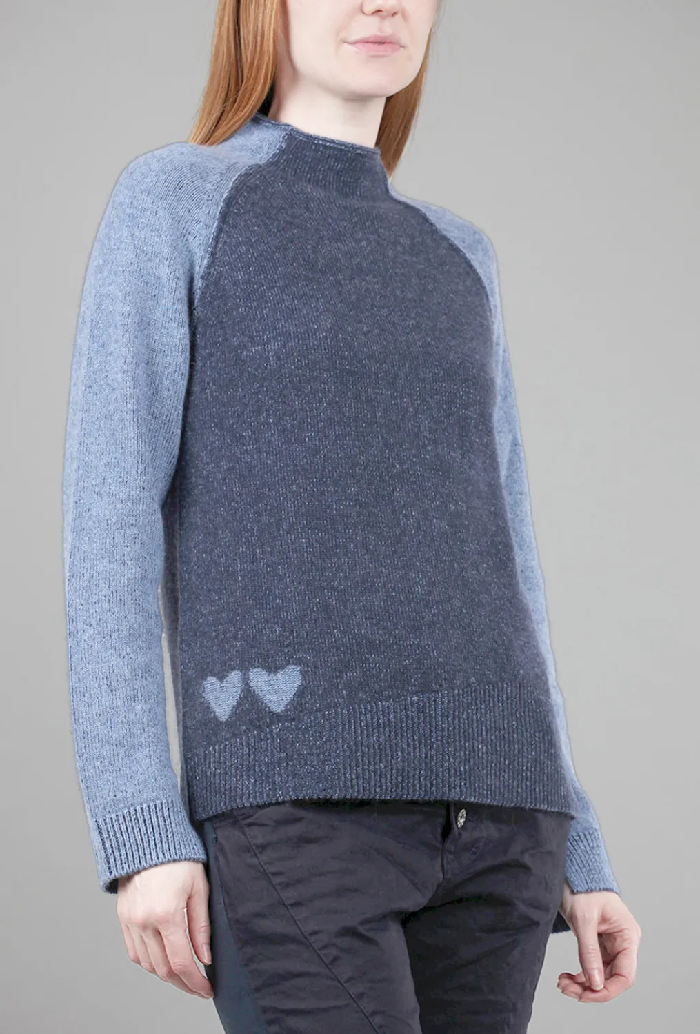 Cheap Evie Lou Cupid Pullover, Navy