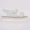 Best Evie Lou Cushion Strap Sandal, Powder Blue