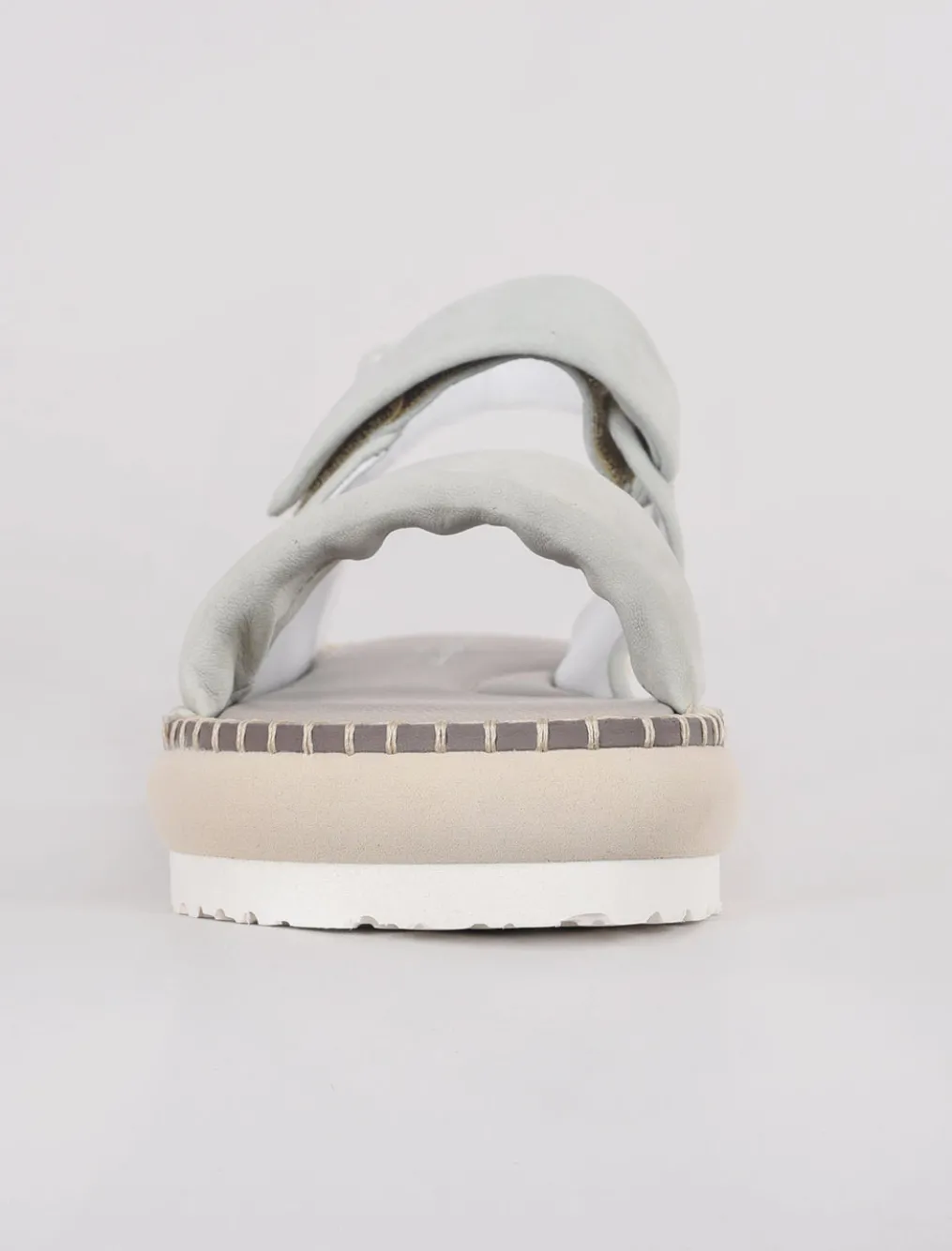 Best Evie Lou Cushion Strap Sandal, Powder Blue
