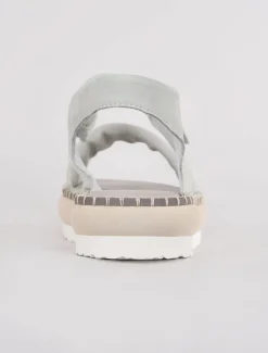 Best Evie Lou Cushion Strap Sandal, Powder Blue
