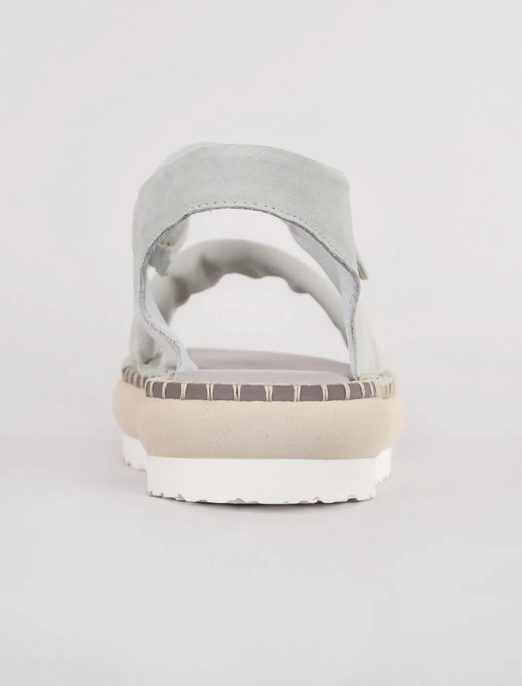 Best Evie Lou Cushion Strap Sandal, Powder Blue
