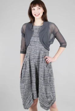 Fashion Evie Lou Demi Shrug, Shale