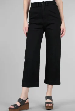Store Evie Lou Denim Boiler Pant, Black