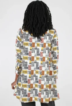 Shop Evie Lou Destin Tunic, Rhythm Orange