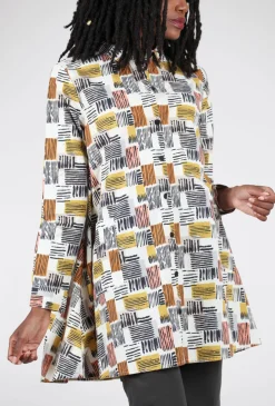 Shop Evie Lou Destin Tunic, Rhythm Orange