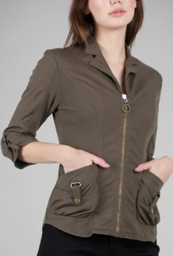 Best Sale Evie Lou Drake Jacket, Deep Fern