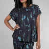 Best Evie Lou Drape Pocket Boxy Top, Storm