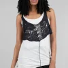 Shop Evie Lou Ebe Hand-Knit Vest, Black