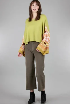 Store Evie Lou Eclipse Sweater, Moss Multi