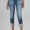 Hot Evie Lou Embroidered Carter Girlfriend, Mosaic Blue
