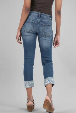 Hot Evie Lou Embroidered Carter Girlfriend, Mosaic Blue