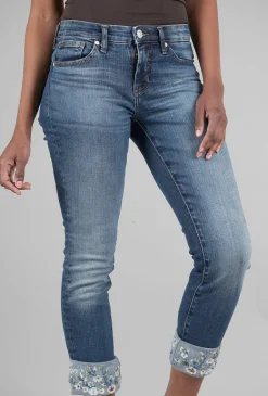 Hot Evie Lou Embroidered Carter Girlfriend, Mosaic Blue