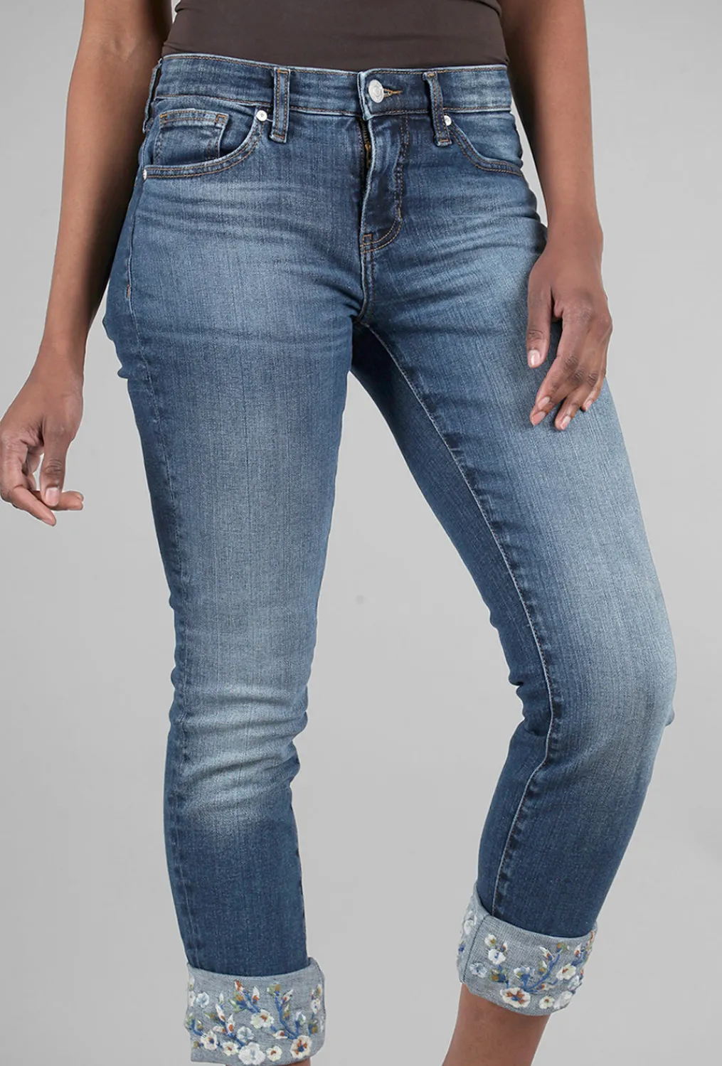 Hot Evie Lou Embroidered Carter Girlfriend, Mosaic Blue