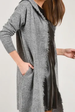 Shop Evie Lou Emma Cardie, Charcoal