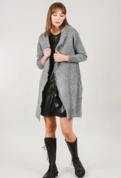 Shop Evie Lou Emma Cardie, Charcoal