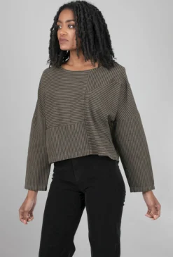 Best Sale Evie Lou Facilitation Top, Army