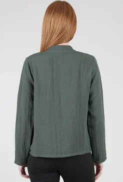 Online Evie Lou Fall Parachute A-Line Jacket, Myrtle
