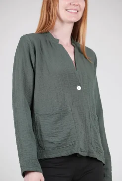 Online Evie Lou Fall Parachute A-Line Jacket, Myrtle